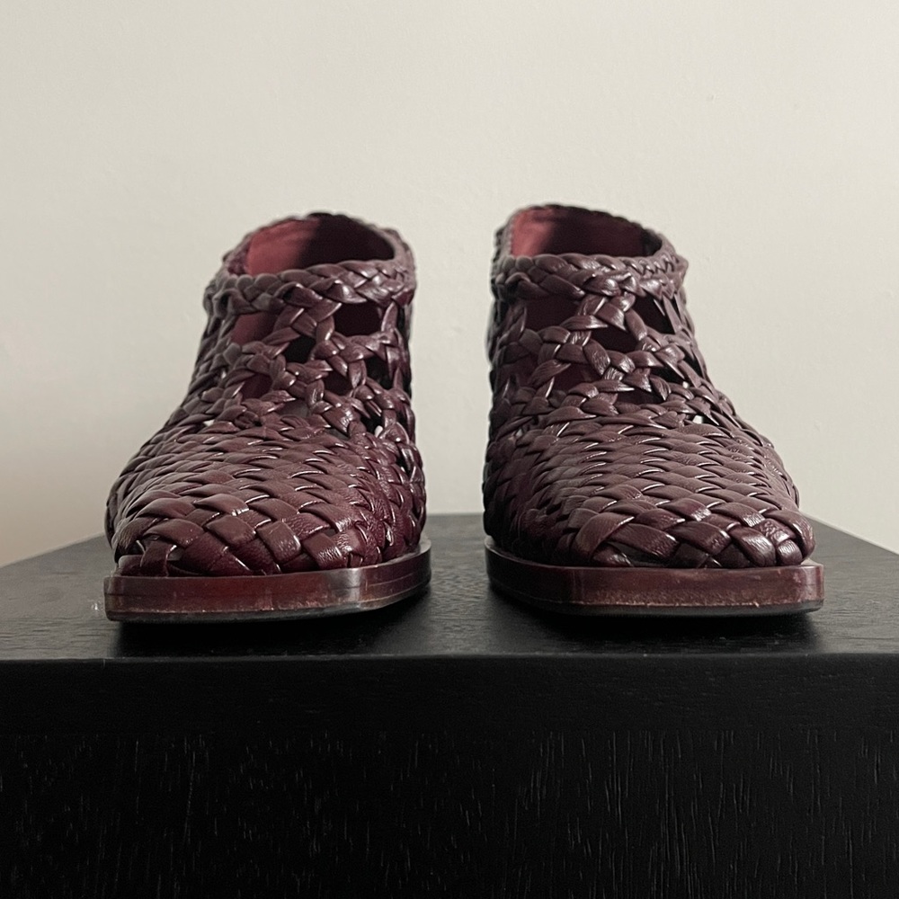 Céline A/W 2015 Braided Leather Heels - Picture 6 of 12